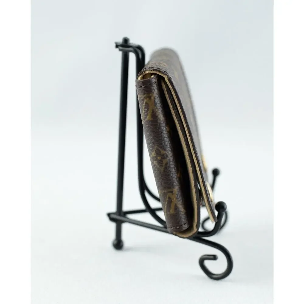 Louis Vuitton Monogram Mini Folding Jewelry Travel Case  date code# SN0055